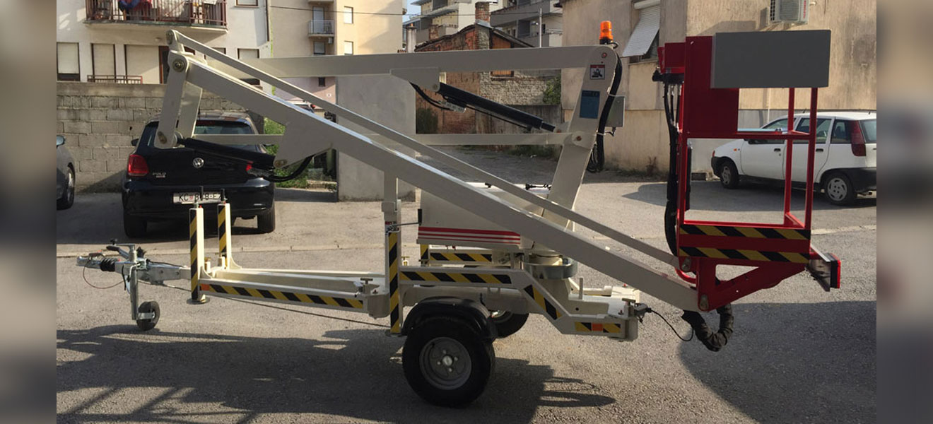 Najam dizalice s vozačem do 9 metara